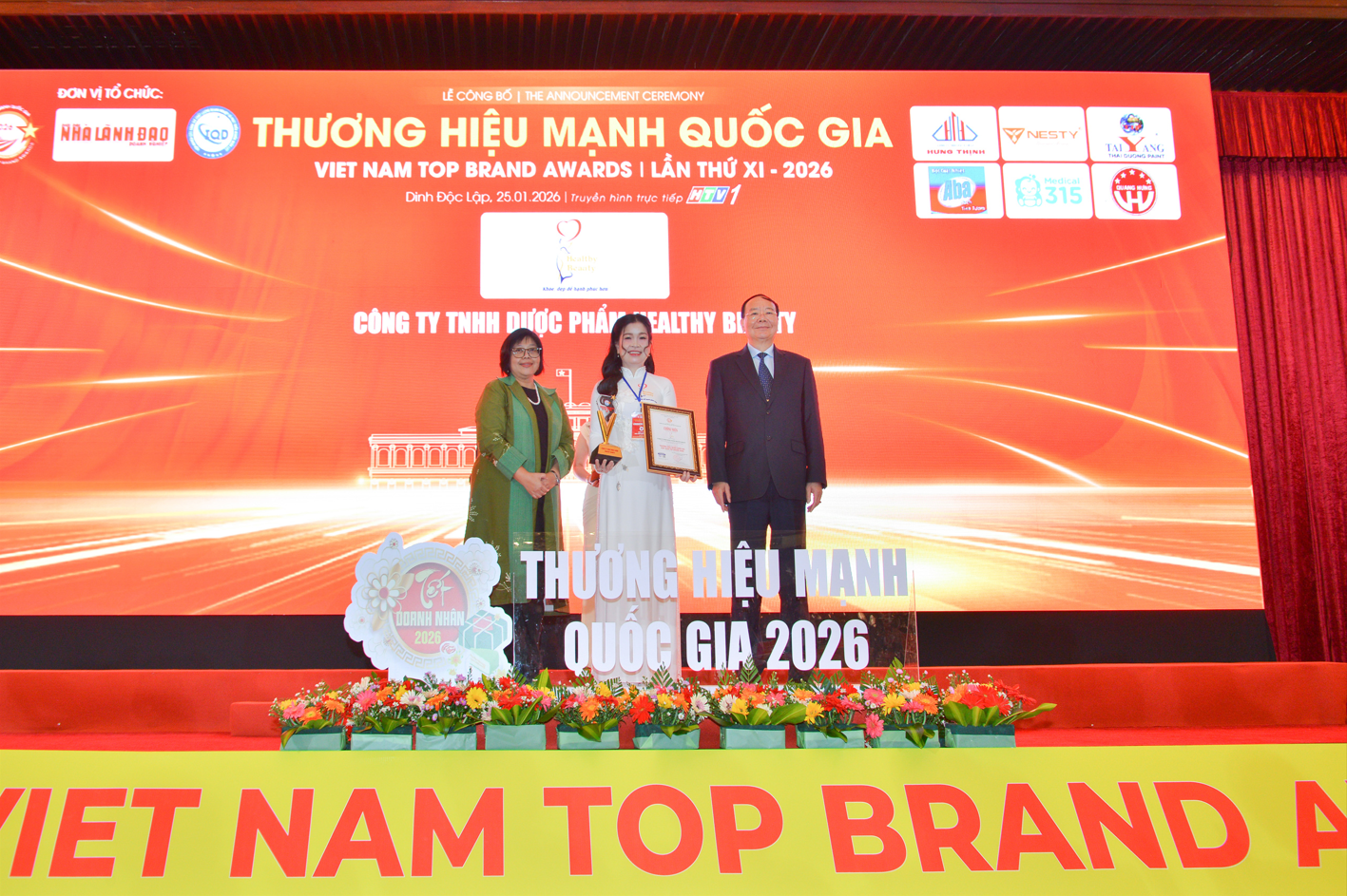 LỄ TRAO GIẢI VINH DANH HEALTHY BEAUTY - THƯƠNG HIỆU MẠNH QUỐC GIA 2026