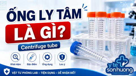 Ống ly tâm (Centrifuge tube) là gì?