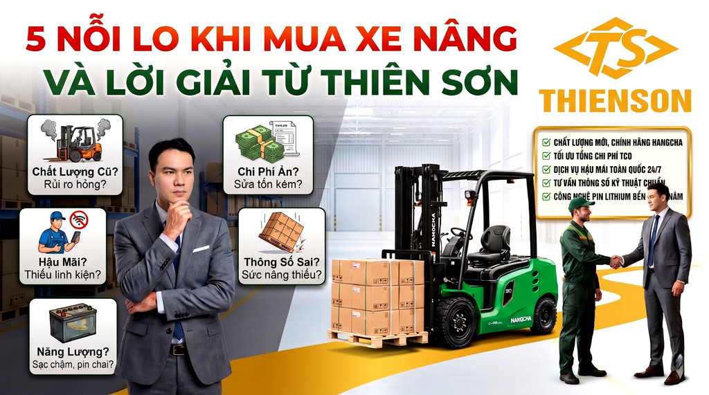 5 nỗi lo ám ảnh mọi chủ doanh nghiệp và lời giải từ xe nâng Thiên Sơn