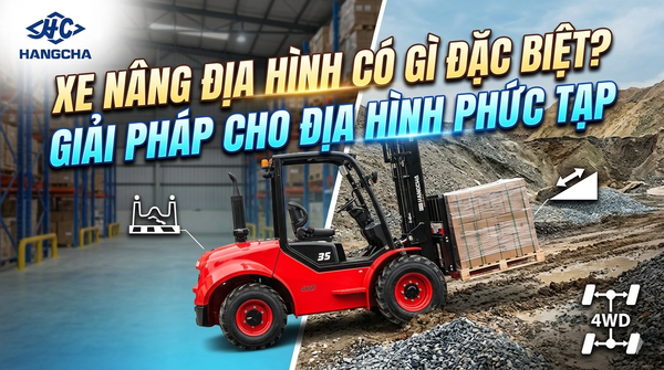Xe nâng phiên bản địa hình có gì đặc biệt: 