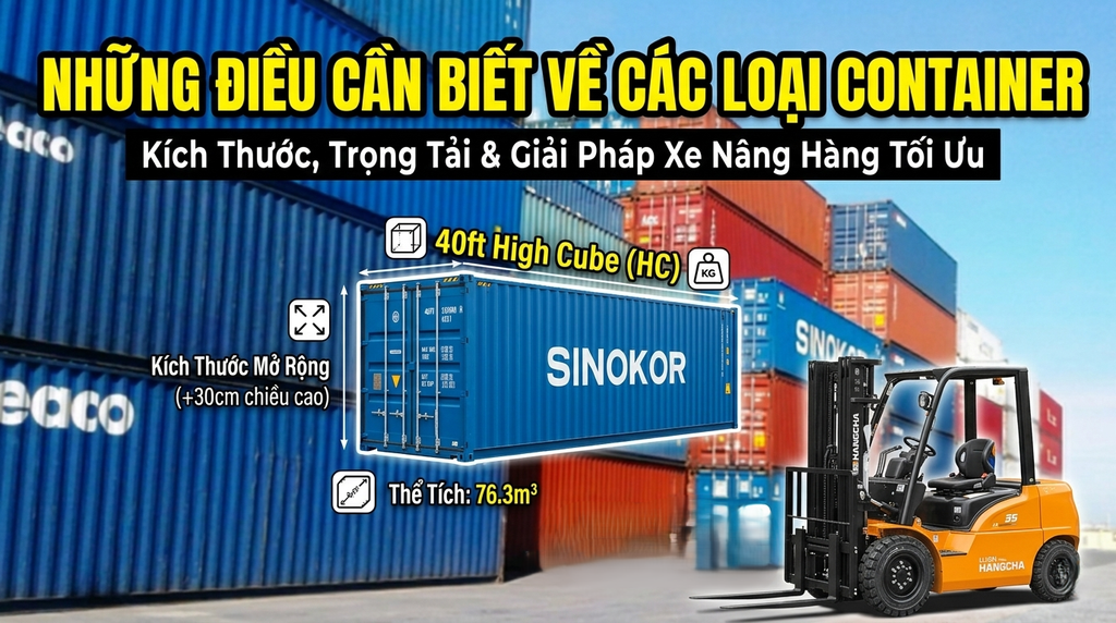 Tối Ưu Hóa Chuỗi Cung Ứng Qua Thông Số Kỹ Thuật Container: Những Điều Chủ Kho Cần Biết