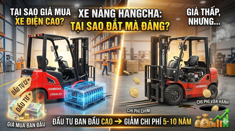 Tại Sao Chi Phí Mua Xe Nâng Điện Lại Cao? | Bài Toán Đầu Tư 2026