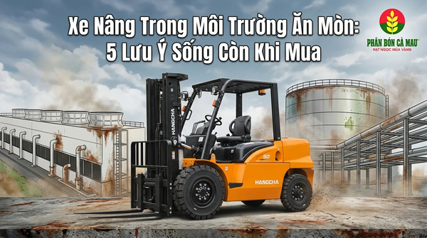 5 Tiêu Chí Sống Còn Khi Chọn Mua Xe Nâng Cho Môi Trường Ăn Mòn