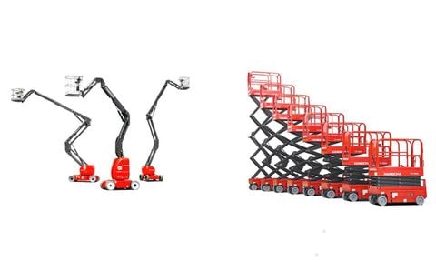 Vai trò xe nâng người trong công trình xây dựng hiệu quả