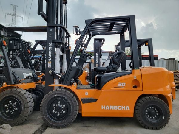 Xe Nâng Dầu 3 Tấn Động Cơ Mitsubishi S4S Hangcha CPCD30-XRW55F Tiết Kiệm