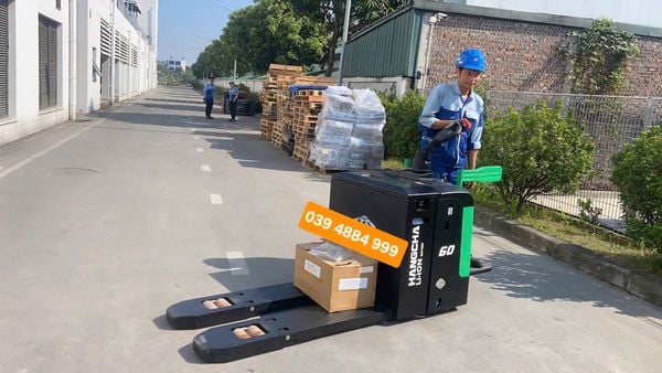 Xe Nâng Tay Điện 6 Tấn Hangcha CBD60-AC2S-I - Giá Tốt - Bảo Hành 6 Năm Xịn