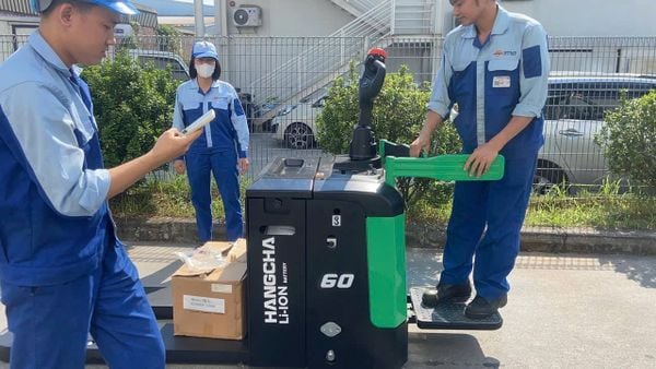 Xe Nâng Tay Điện 6 Tấn Hangcha CBD60-AC2S-I - Giá Tốt - Bảo Hành 6 Năm Bền Bỉ