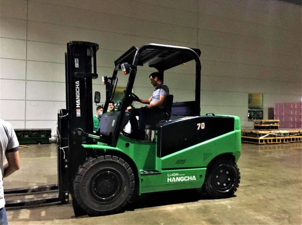 Xe Nâng Điện Lithium 7 Tấn Dòng X Hangcha – Mạnh Mẽ, Bền Bỉ, Tiết Kiệm Chi Phí Mới 100%