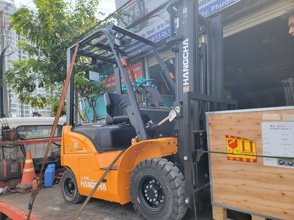 Xe Nâng Điện Lithium 1.5 Tấn Dòng XE Hangcha – Mới 100%, Pin Lithium 20 Năm
