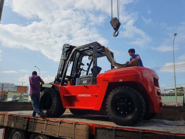 Xe Nâng Dầu 10 Tấn Dòng A Hangcha CPCD100-AG17 Chất Lượng Cao