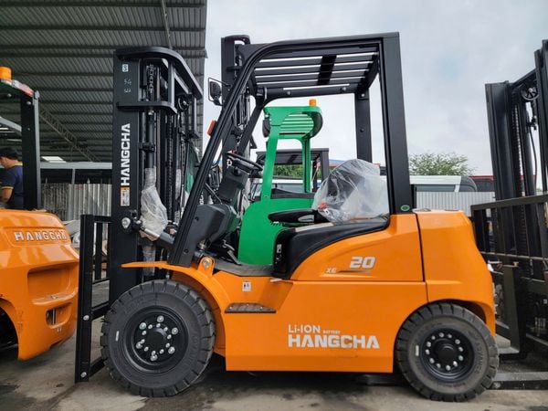 Xe Nâng Điện Lithium 2 Tấn Dòng XE Hangcha Mạnh Mẽ Giá Mềm