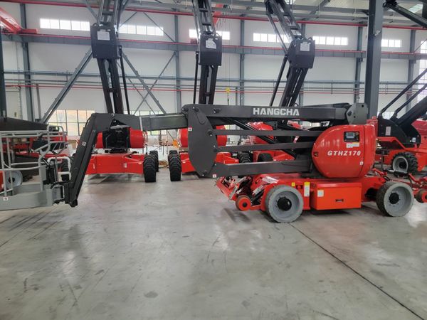 Xe Nâng Người Boom Lift 14–58m Hangcha Mạnh mẽ Bền bỉ