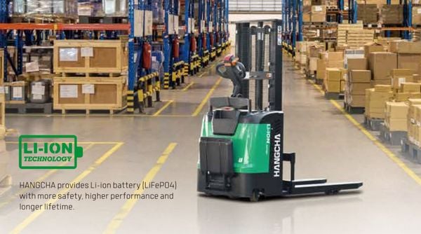 Xe Nâng Tay Điện Cao 1.5 Tấn CDD15-WHL-I – Pin Lithium, Nâng Cao