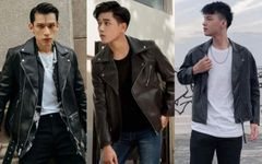 10 cách phối đồ với áo khoác da cho nam mùa Thu–Đông 2025