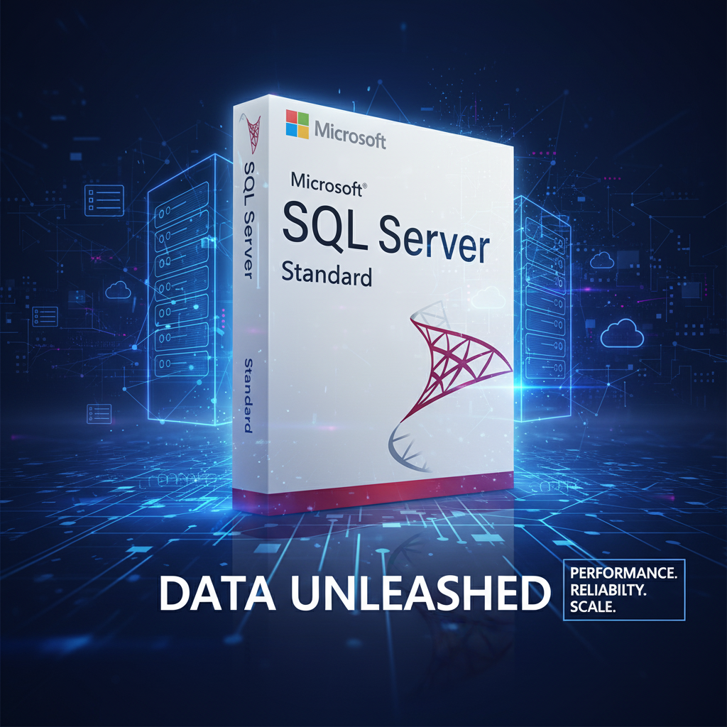 🗄️ Microsoft SQL Server Standard – Nền tảng quản lý dữ liệu mạnh mẽ cho doanh nghiệp