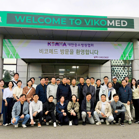 Vikomed Welcomes Korean Small and Medium Hospital Association Delegation