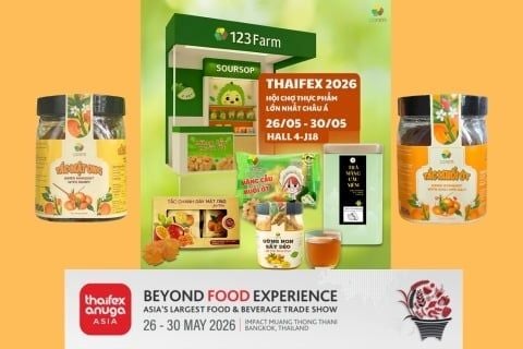 LẦN THỨ 5 LIÊN TIẾP 123 FARM THAM GIA TRIỂN LÃM THAIFEX ANUGA 2026 - BANGKOK THÁI LAN
