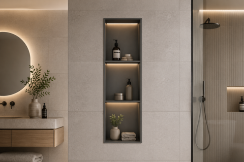 Có nên làm đèn cho hộc âm tường không