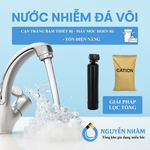 Cách Xử Lý Nước Nhiễm Đá Vôi (Canxi) Giúp Quần Áo Không Bị Giòn Cứng