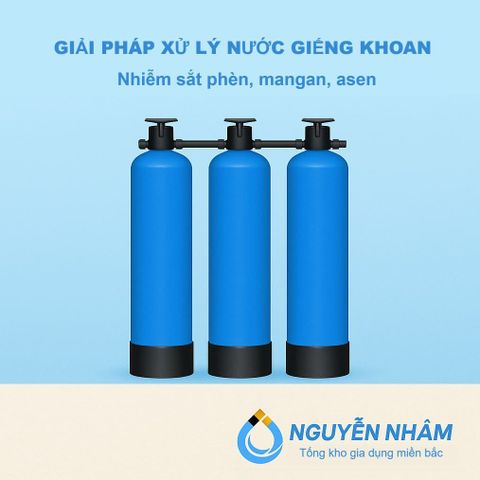 Hệ Thống Lọc Nước Giếng Khoan Toàn Diện - Giải Pháp Tối Ưu Cho Nước Nhiễm Sắt, Mangan, Asen