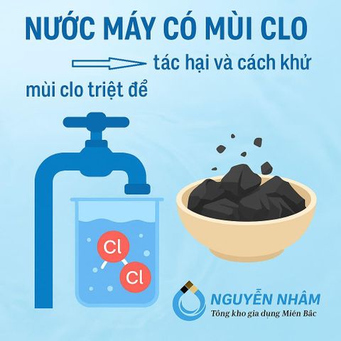Nước Máy Có Mùi Clo - Nguyên Nhân, Tác Hại Và Cách Khử Mùi Clo Triệt Để