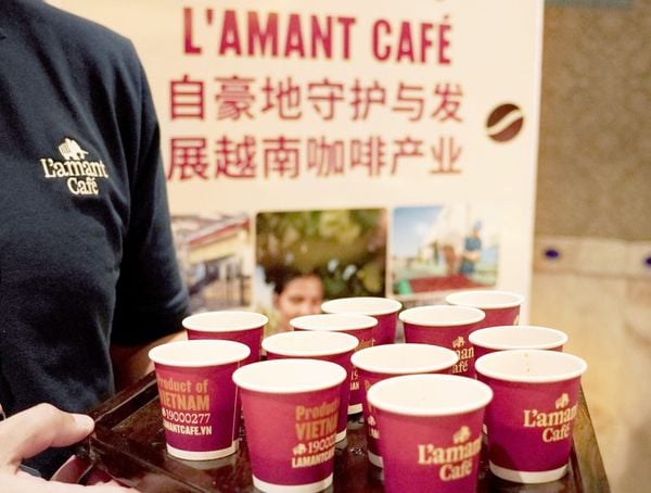 L'amant Café Tại Diễn Đàn Thương Mại Nông Sản Việt Nam - Trung Quốc