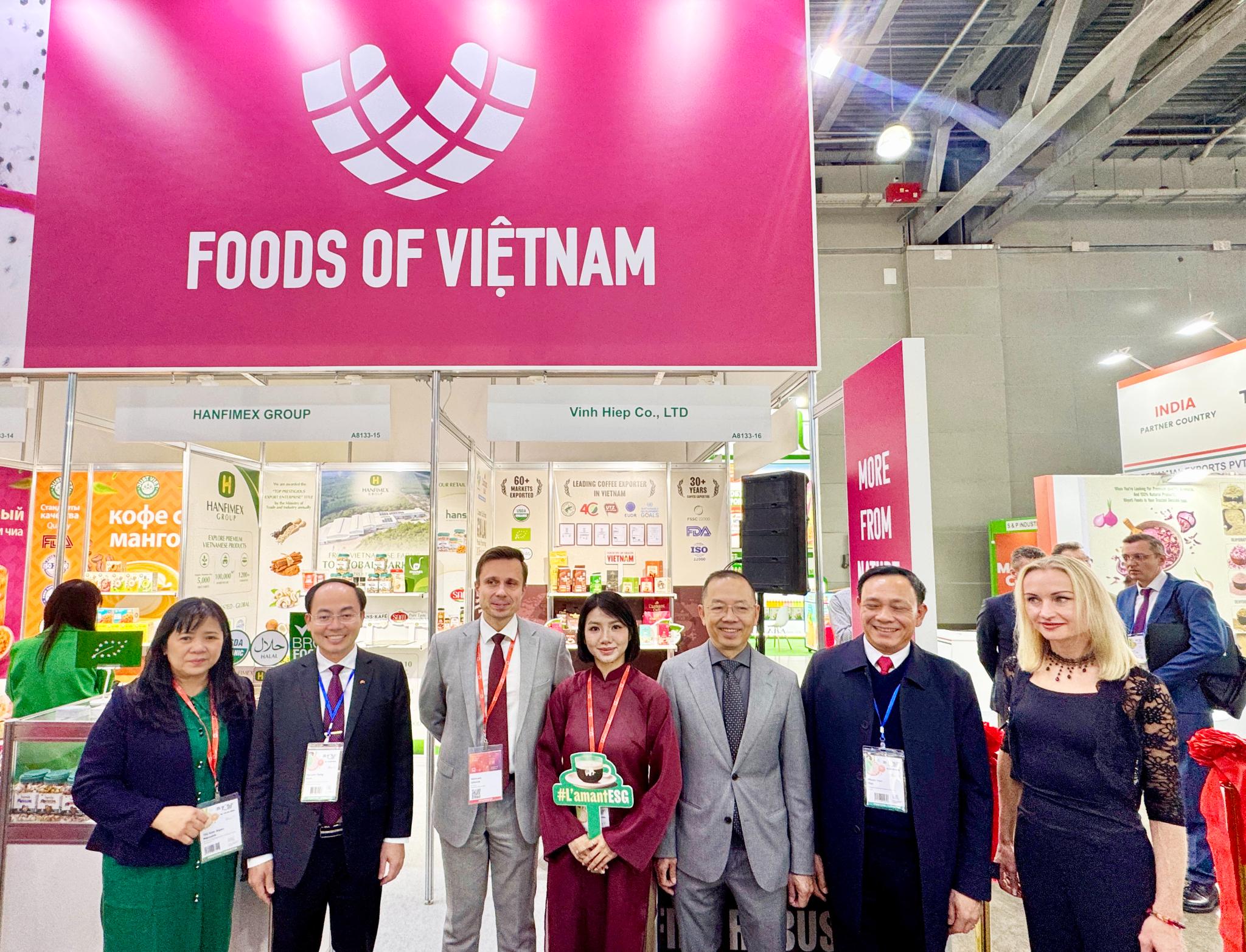 L'amant Café Mang Cà Phê Hữu Cơ Gia Lai Đến WorldFood Moscow