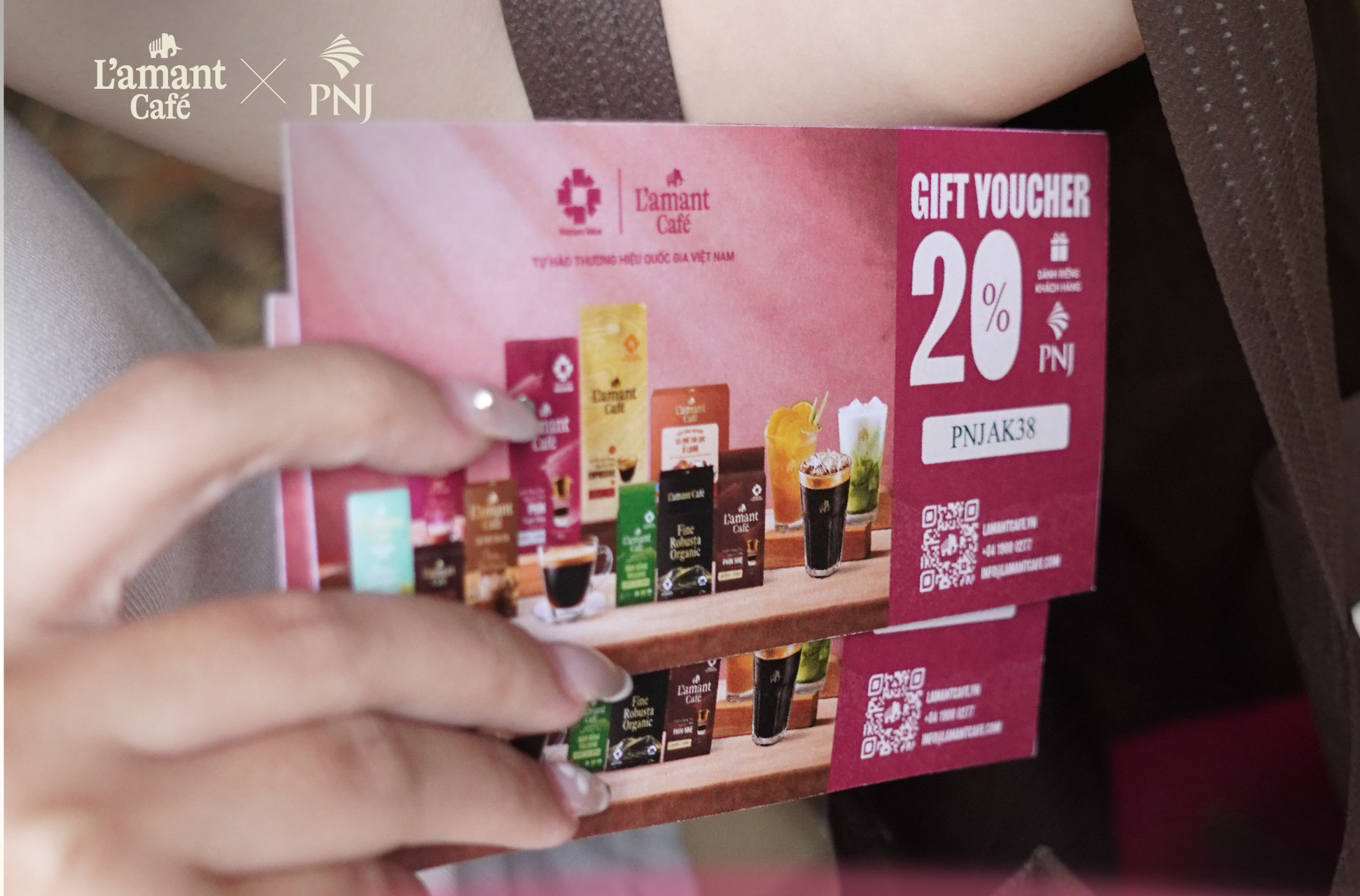L'AMANT CAFÉ X PNJ: KHI HƯƠNG VỊ CÀ PHÊ HỮU CƠ GIAO THOA CÙNG GIÁ TRỊ LẤP LÁNH