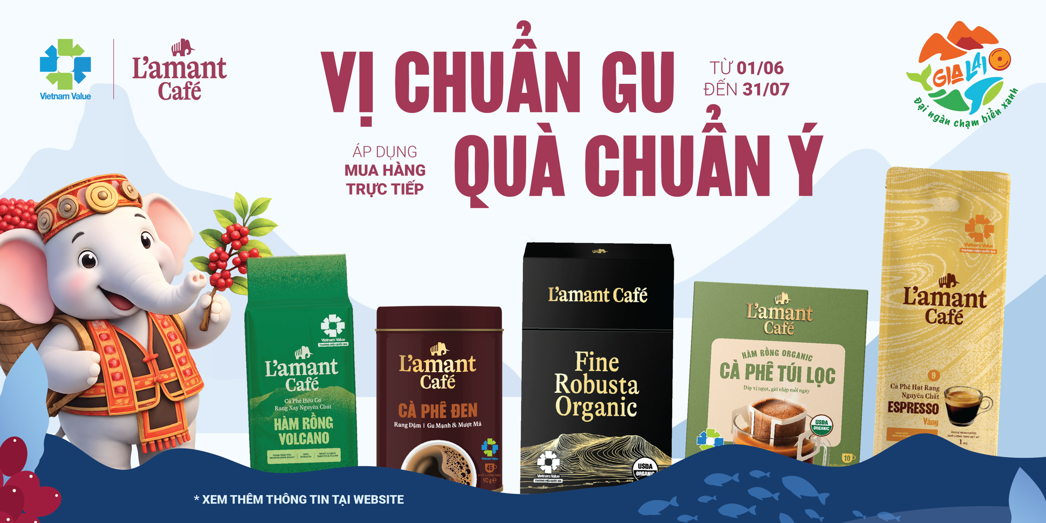 CHÀO HÈ RỰC RỠ CÙNG LOẠT ƯU ĐÃI QUÀ TẶNG TỪ L'AMANT CAFÉ