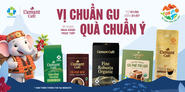 CHÀO HÈ RỰC RỠ CÙNG LOẠT ƯU ĐÃI QUÀ TẶNG TỪ L'AMANT CAFÉ