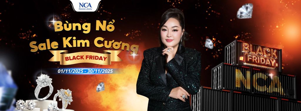 Bùng Nổ Black Friday Kim Cương Ngọc Châu Âu