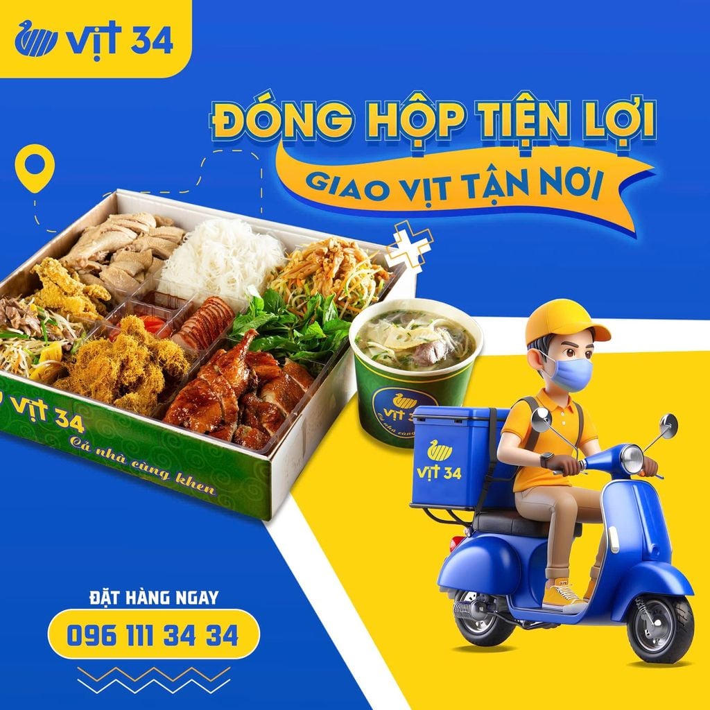 THƯỞNG THỨC MÓN NGON TẠI NHÀ CÙNG CÁC SET MANG VỀ TỪ VỊT 34