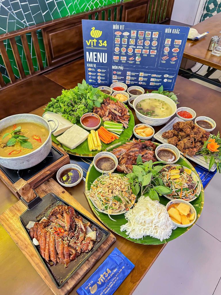 TOP MÓN NHẤT ĐỊNH PHẢI THỬ KHI ĐẾN VỊT 34