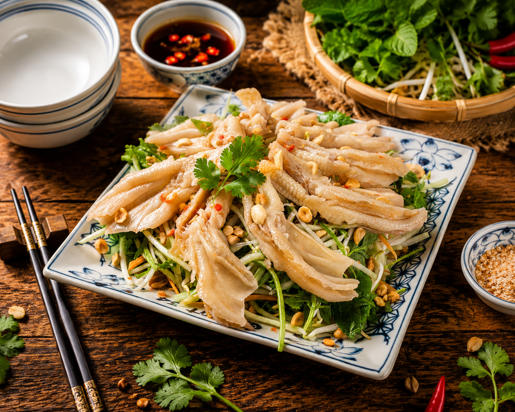 CÁCH LÀM NỘM CHÂN VỊT RÚT XƯƠNG GIÒN NGON, CHUA NGỌT HẤP DẪN