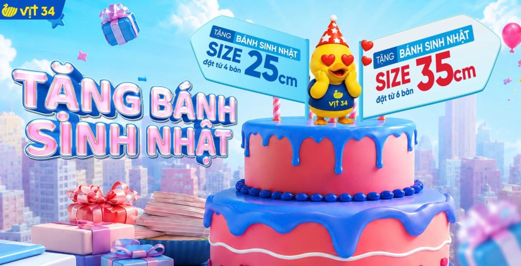 🎂 MỘT CHIẾC BÁNH NHỎ - CẢ NIỀM VUI TO 🎂