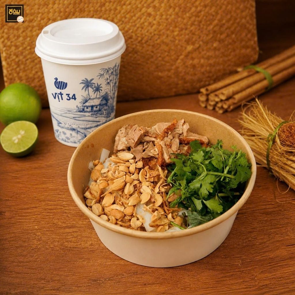 BÚN TRỘN VỊT – MÓN ĂN THANH MÁT NHƯNG “CUỐN” KHÓ CƯỠNG TẠI VỊT 34