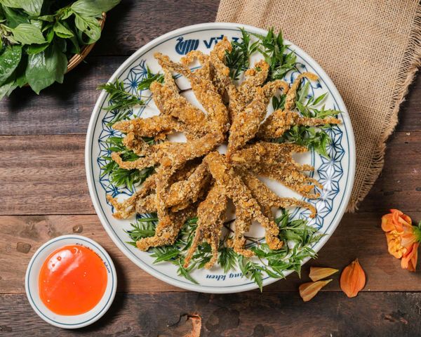 LƯỠI VỊT CHIÊN XÙ – MÓN NHẮM “NHỎ MÀ CÓ VÕ” TẠI VỊT 34