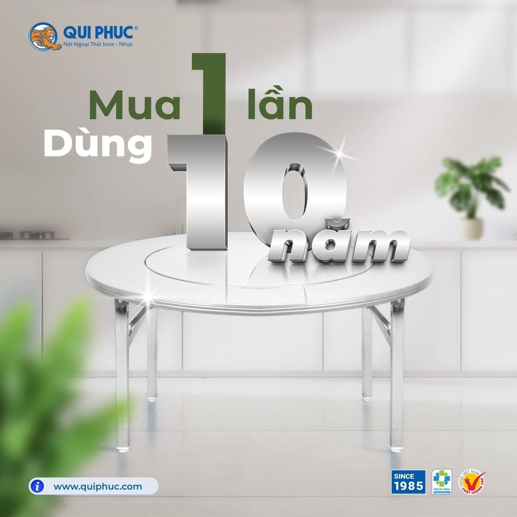 Mua 1 Lần – Dùng 10 Năm Và Còn Hơn Thế Nữa