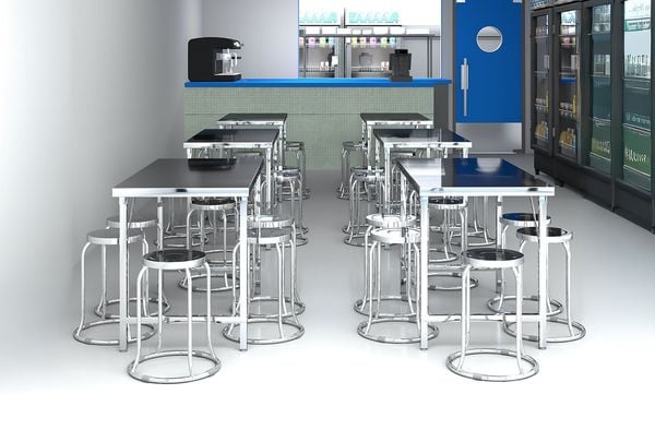 Combo bàn ghế inox Felix Qui Phúc: Giải pháp hoàn hảo cho không gian nhà hàng hiện đại