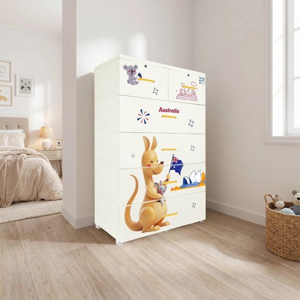Vì sao tủ nhựa ngăn kéo dễ bị tuột hộc?