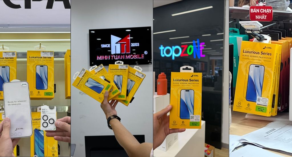 IPhone 17 Chính Thức Ra Mắt – JCPAL Đồng Hành Trên Mọi Kệ Hàng Lớn Tại Việt Nam