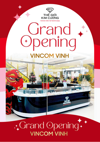 KHAI TRƯƠNG THẾ GIỚI KIM CƯƠNG – VINCOM PLAZA VINH