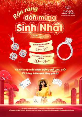 RỘN RÀNG ĐÓN MỪNG SINH NHẬT 07 CỬA HÀNG THÁNG 10