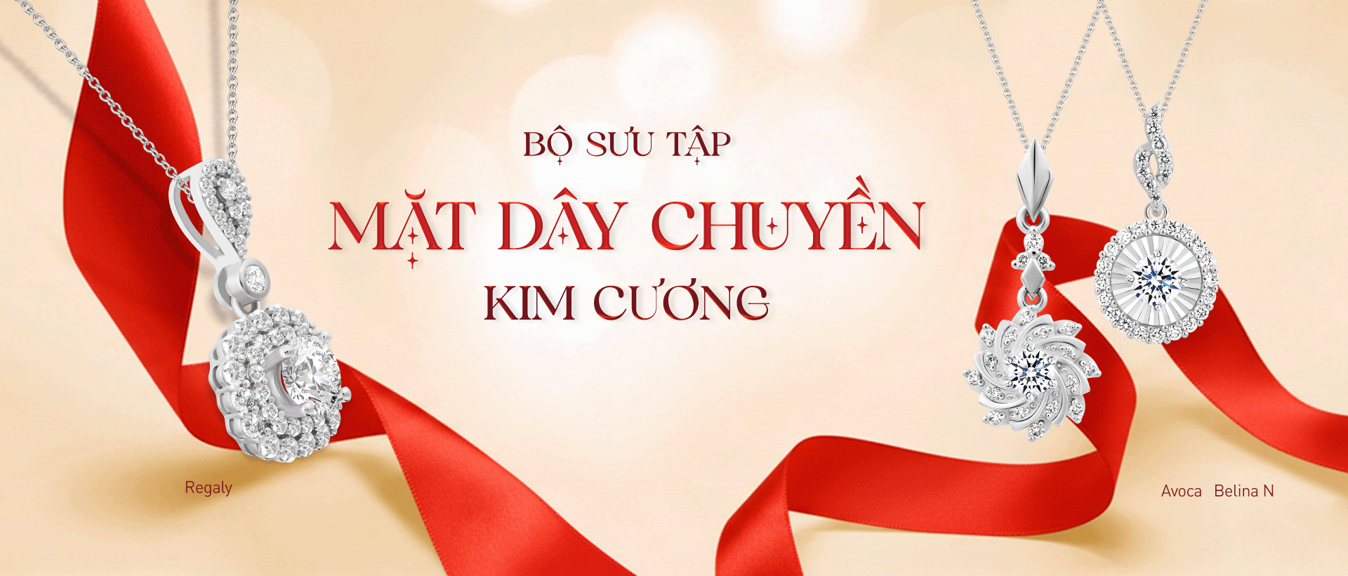 Mặt dây đính kim cương