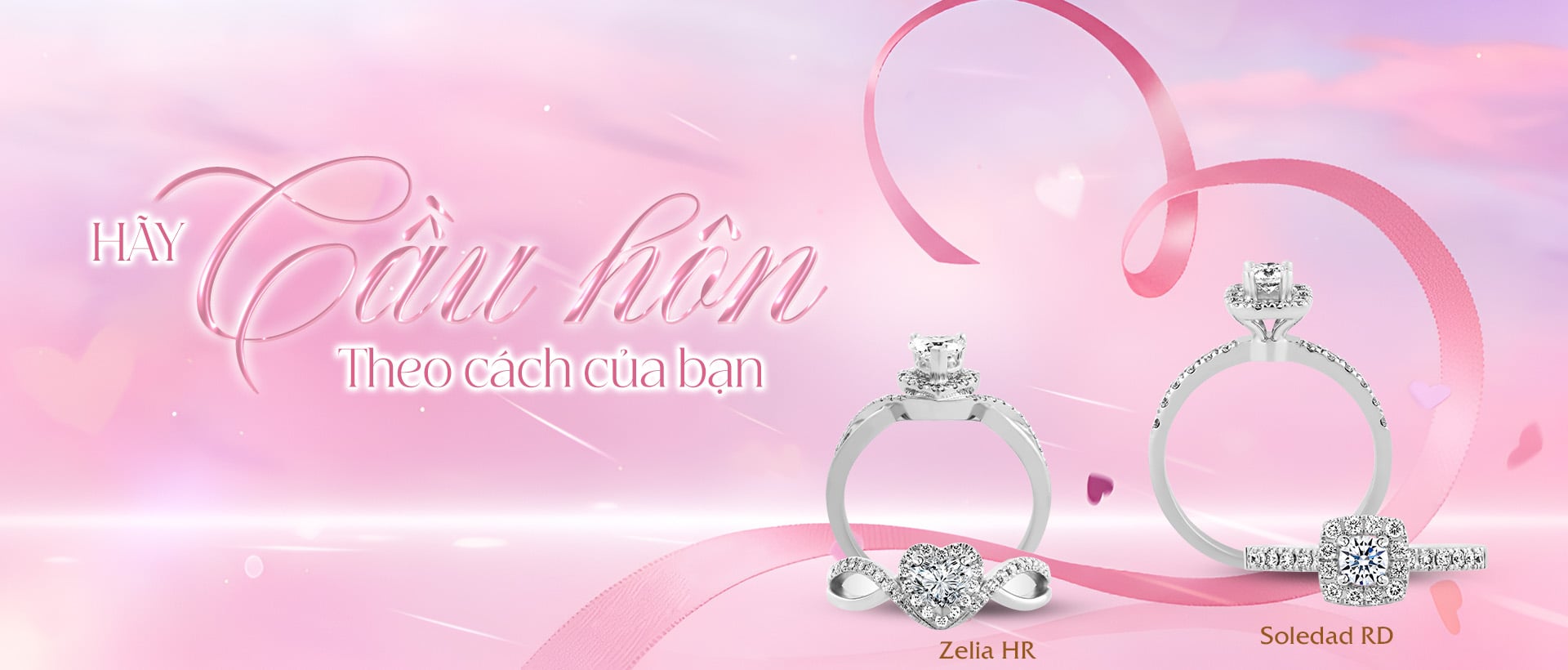 Nhẫn Đính Hôn Infinity