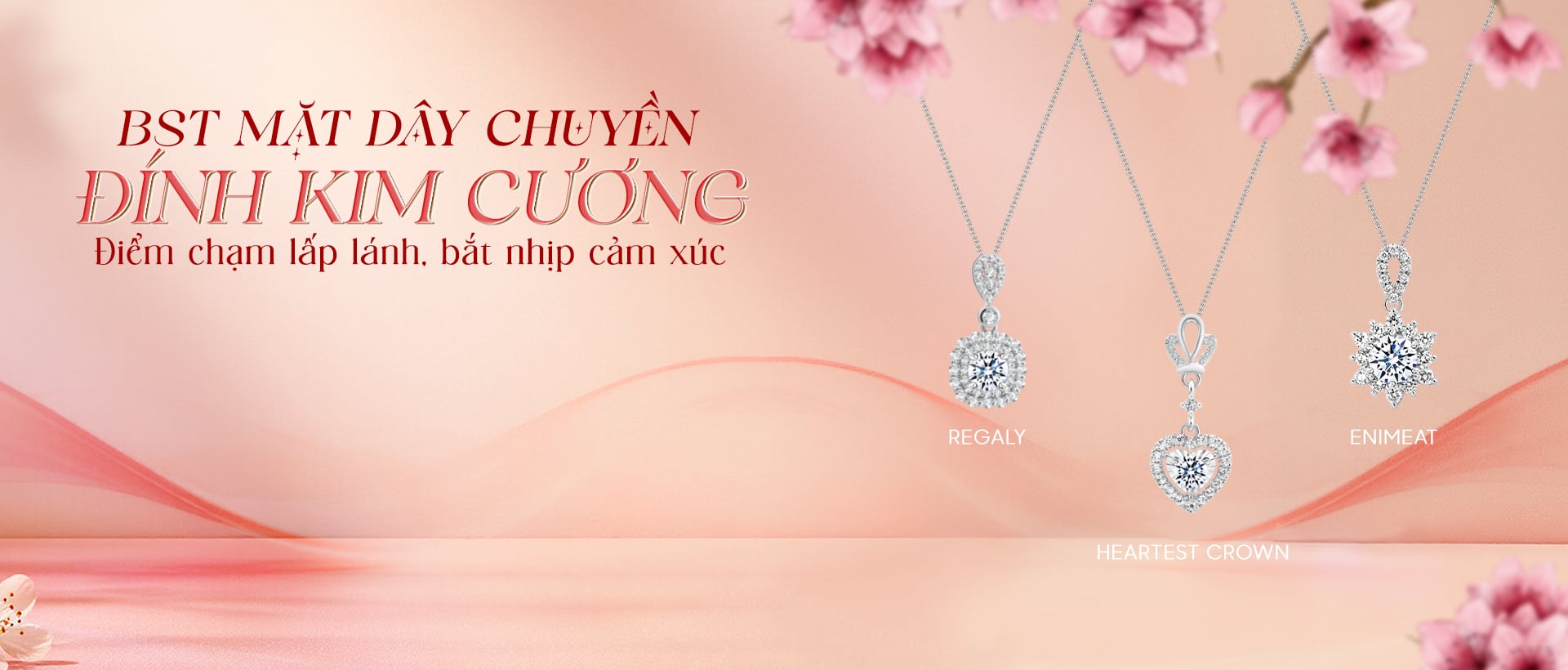 Trang Sức Kim Cương Phổ Thông - Mặt Dây Chuyền