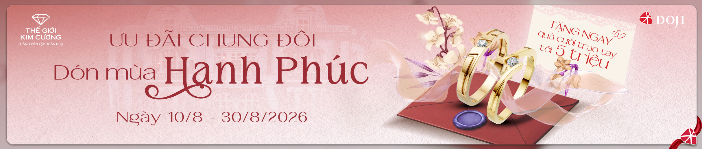 Thế Giới Kim Cương - Khuyến mãi trong tháng