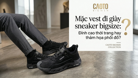 Mặc vest đi giày sneaker bigsize: Đỉnh cao thời trang hay thảm họa phối đồ?