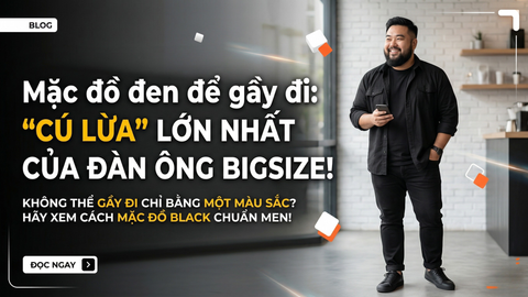 Mặc đồ đen để gầy đi: 