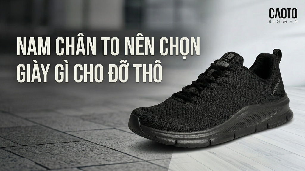 Nam Chân To Nên Chọn Giày Gì Cho Đỡ Thô? Top 7 Mẫu Giày Cho Nam Big Size Cực Chất